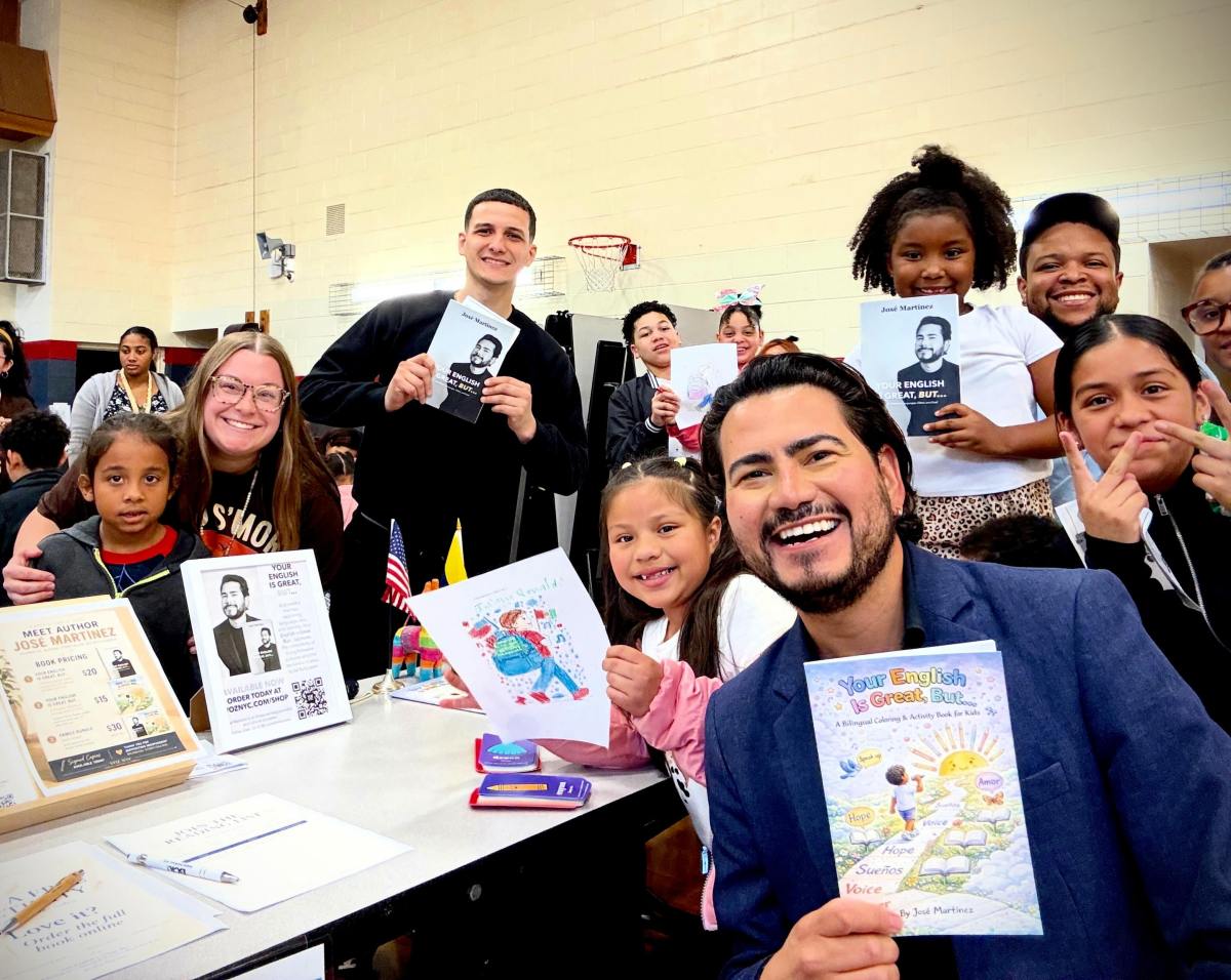 José Martínez Helps Celebrate Literacy at Reading School District Family Event