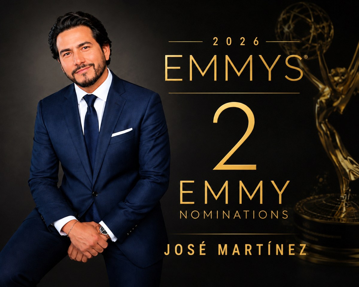 José Martínez Receives Two 2026 Emmy Award Nominations